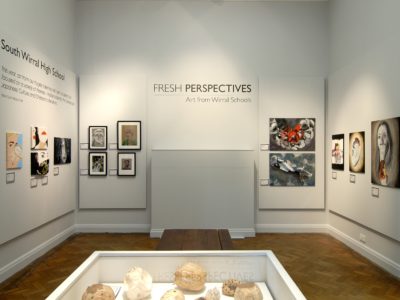 Fresh perspective gallery exhibition of student artwork