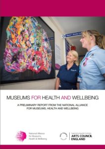 Museums for Health and Wellbeing report cover
